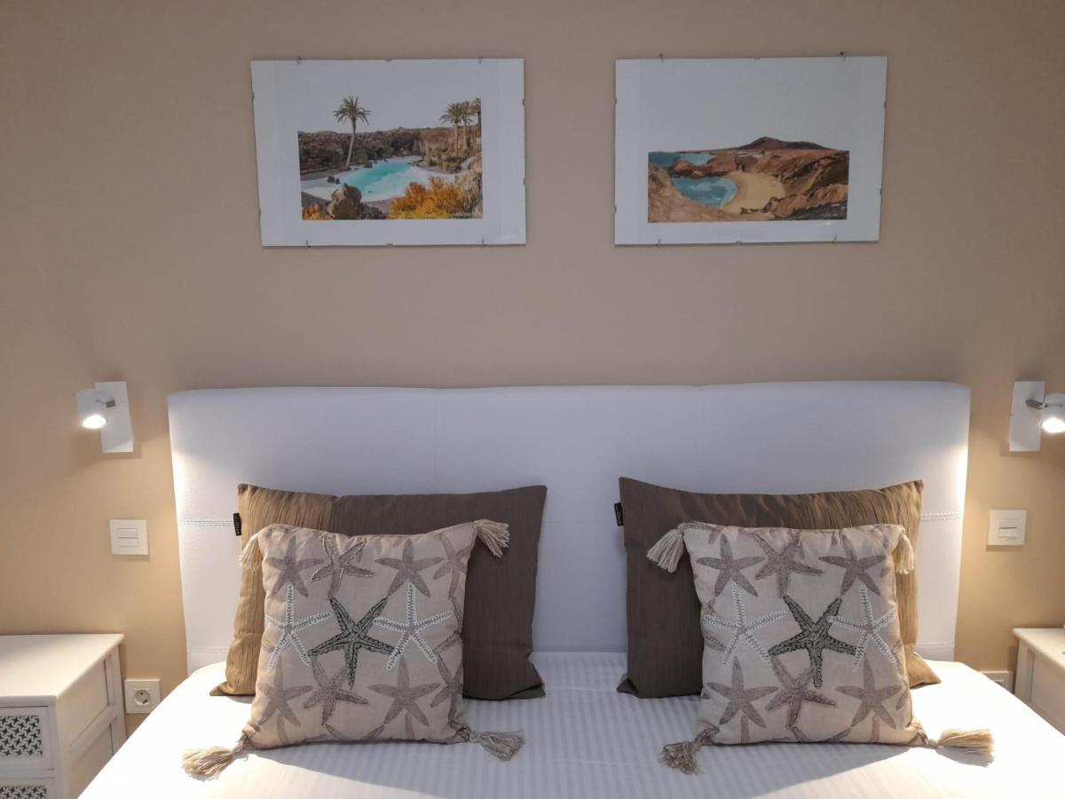 Bungalow Paseo Del Mar- Playa Roca Residence Sea Front Access - Free Ac - Wifi Costa Teguise Eksteriør billede